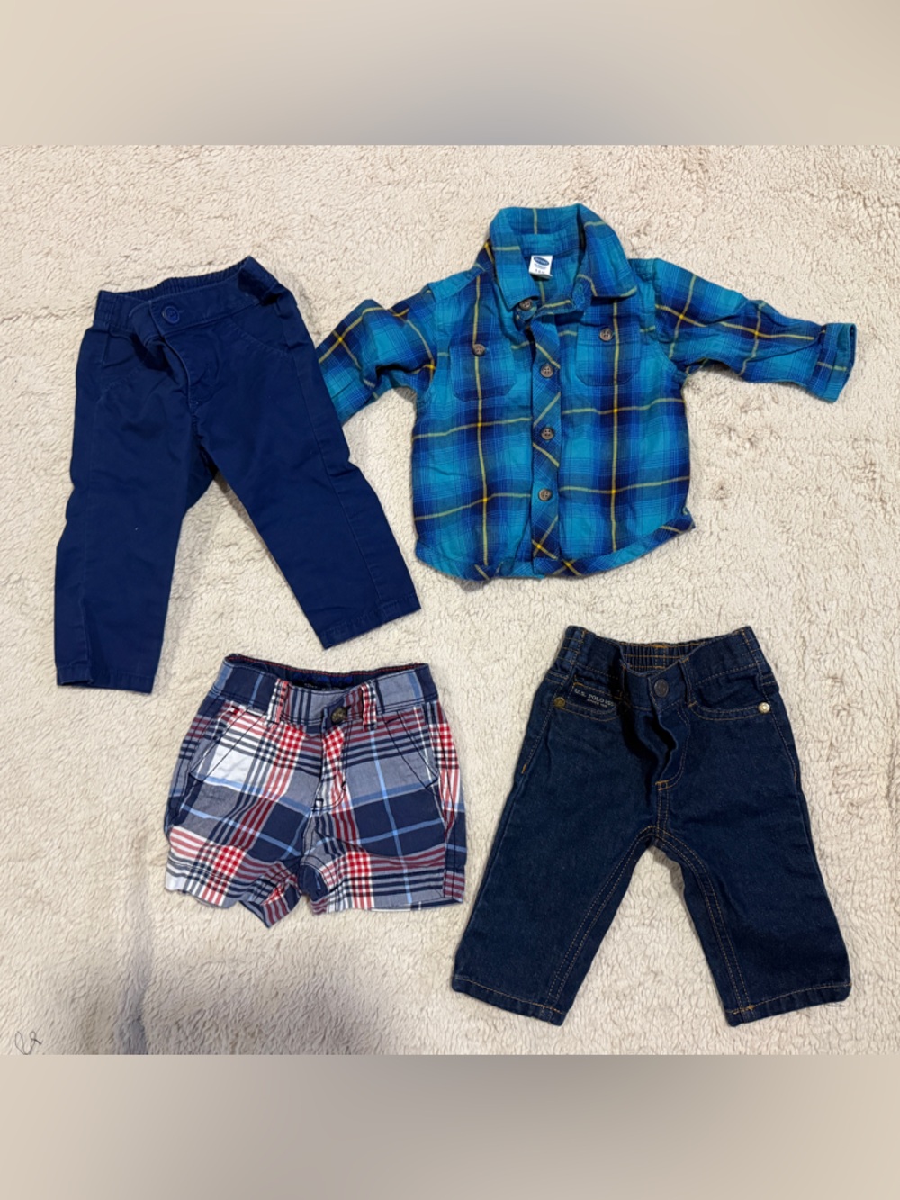 Baby Boys Clothing Lot (3M - 6M) Old Navy, Tommy Hilfiger, US Polo Assn.